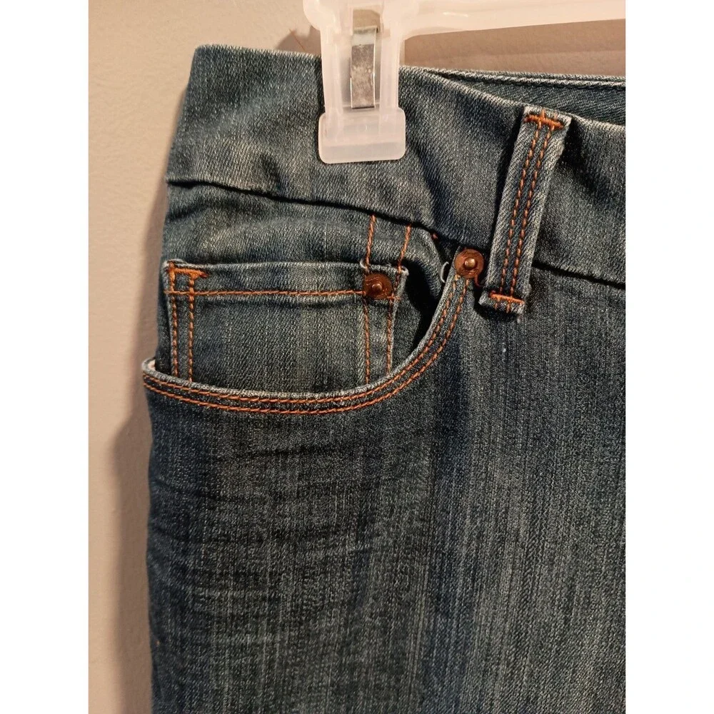 Seven 7 Luxe Medium Wash Thalia Womens Bootcut  Low Rise Y2K Jeans Plus Size 18